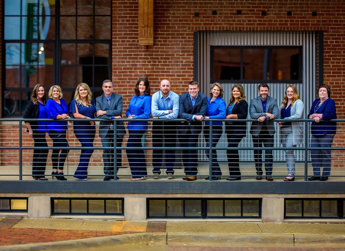 About Our Agency - Group Photo in the Millwork District